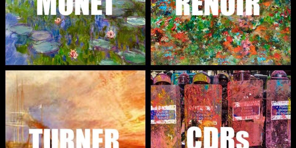 Pintura, arte, felicidad y CDRs